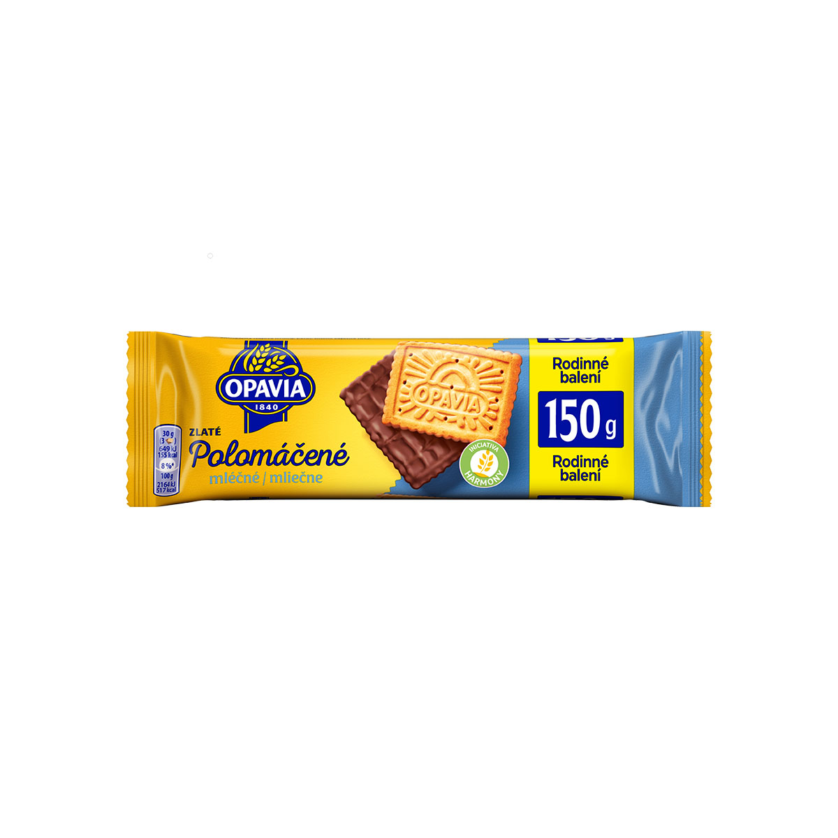 Polomáčené mléčné 150g